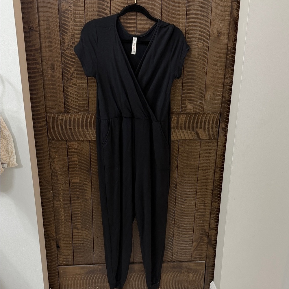 Latched Mama Classic Black Jumpsuit